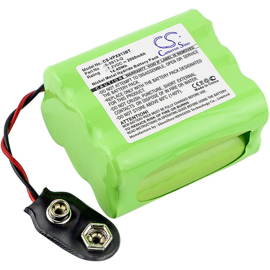 7.2V 2000mAh/14.40Wh Ni-MH Alarm System Battery for Visonic