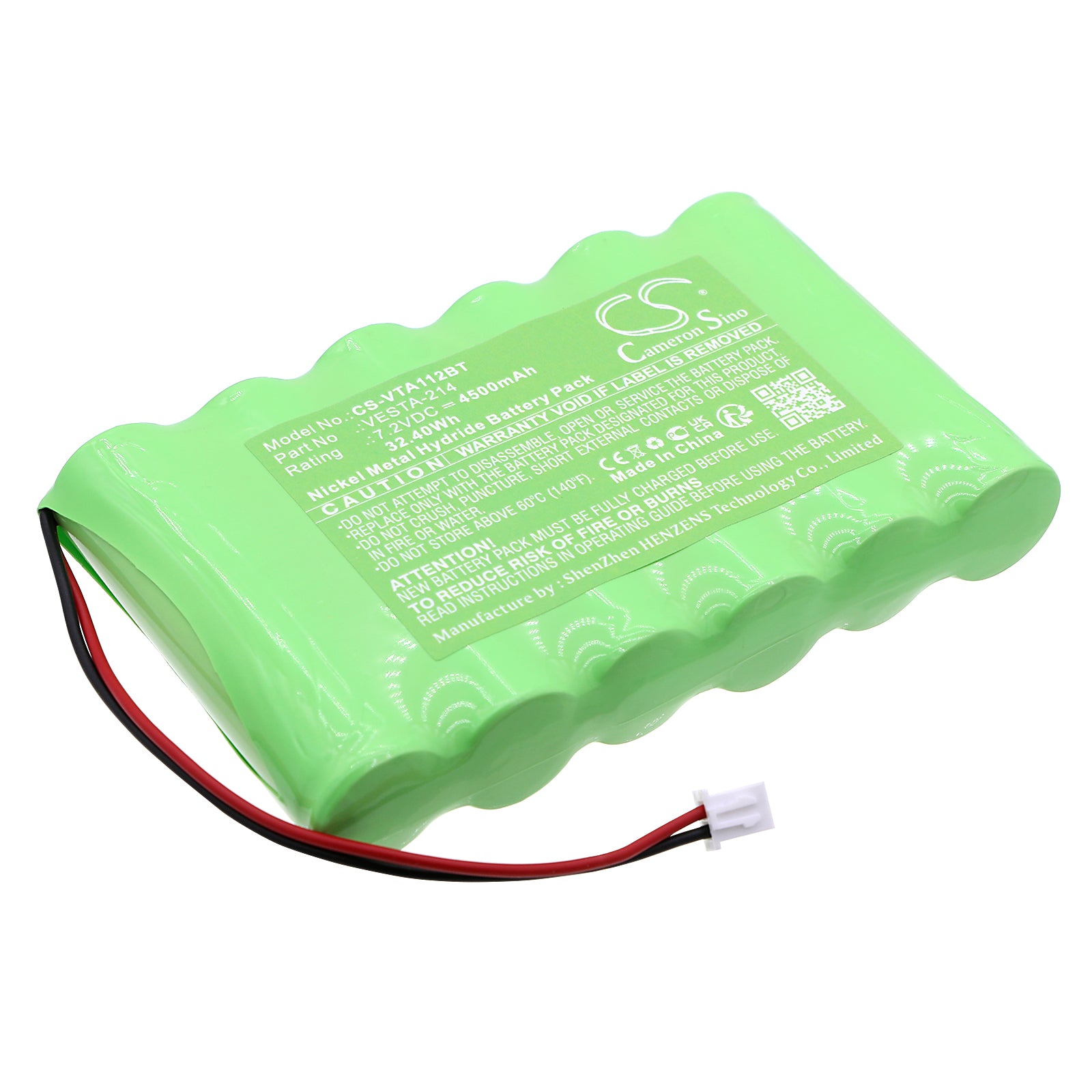 CS-VTA112BT Replacement Battery – Compatible with hybrid power plants, VESTA-111-NIMH, VESTA-112-NIMH, VESTA-113-NIMH