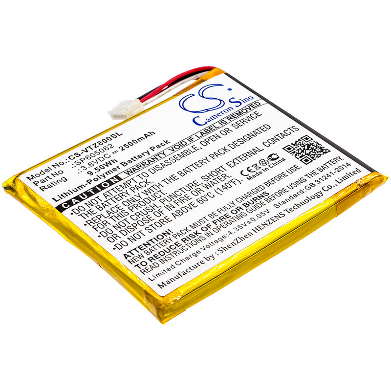 CS-VTZ800SL Replacement Battery – Compatible with 80-169500, KidiBuzz
