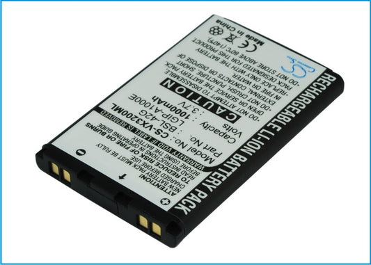 3.7V 1000mAh Li-ion Mobile/SmartPhone Battery for LG