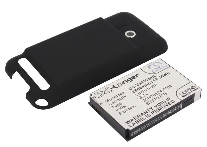 3.7V 2800mAh/10.36Wh Li-ion Mobile/SmartPhone Battery for Verizon