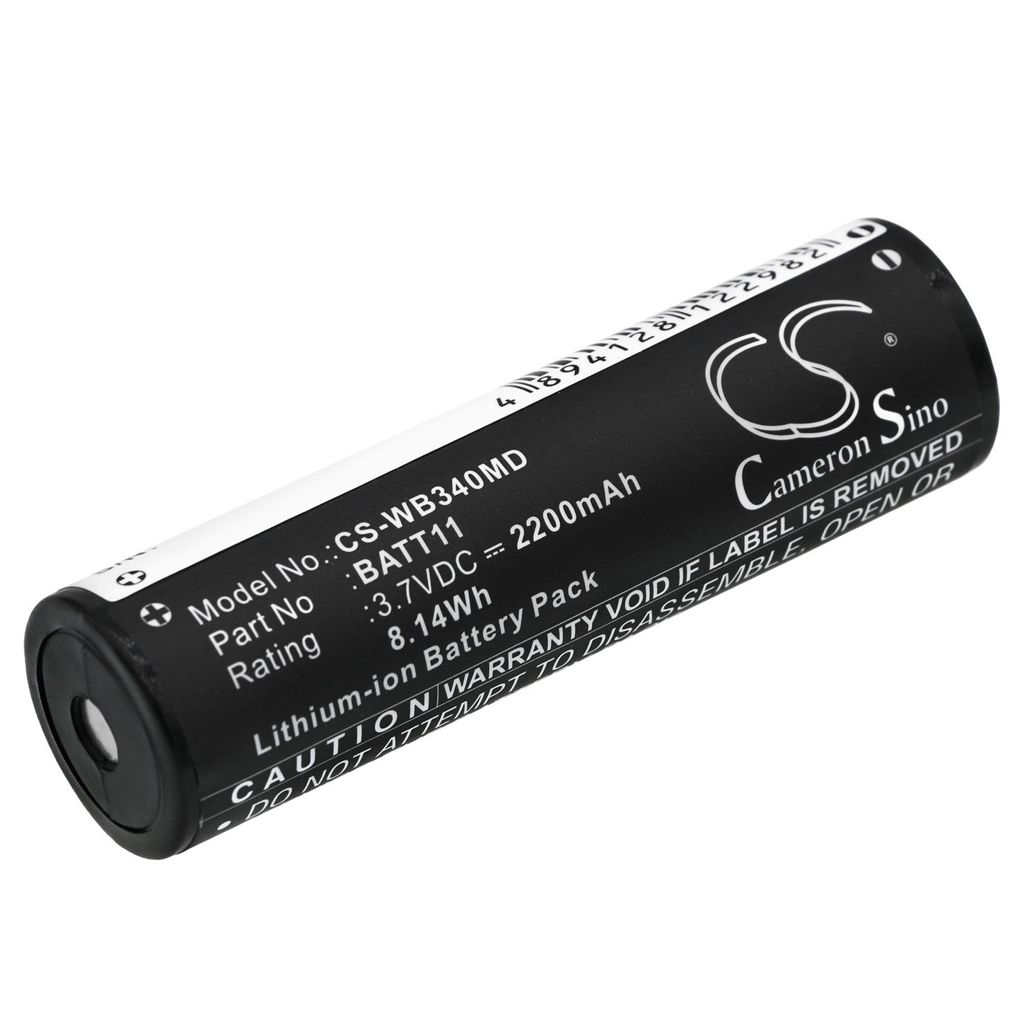 3.7V 2200mAh/8.14Wh Li-ion Medical Battery for Welch-Allyn