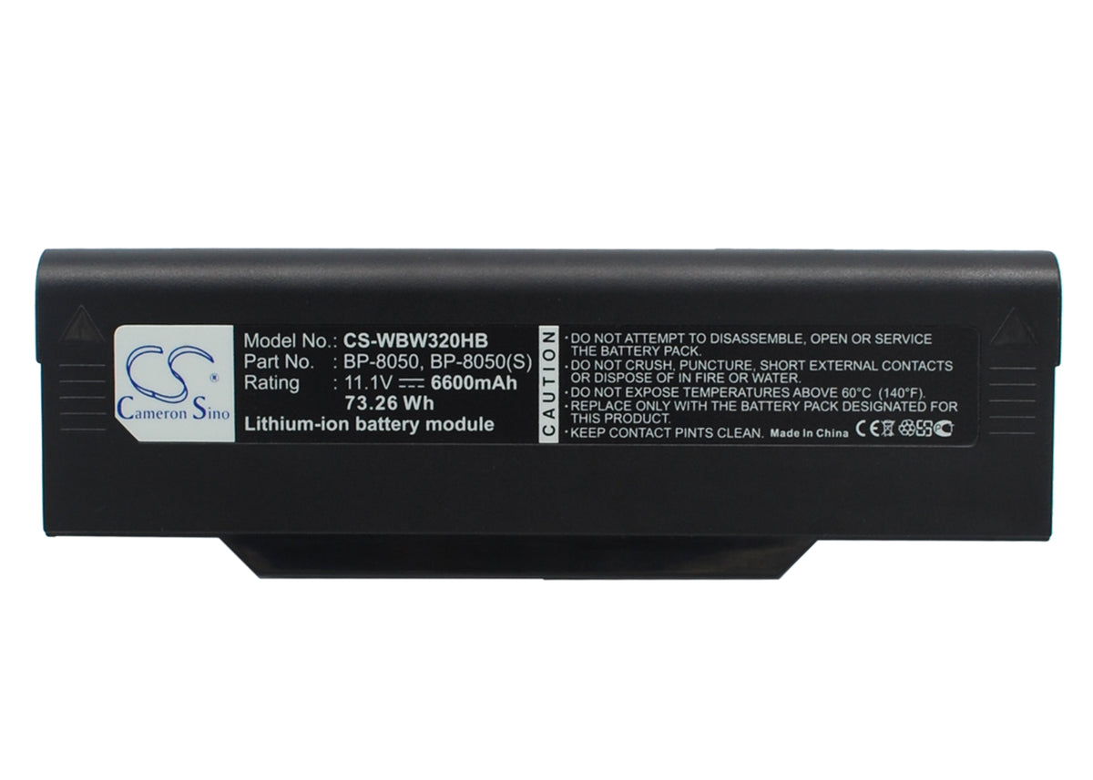 11.1V 6600mAh Li-ion Notebook/Laptop Battery for BenQ