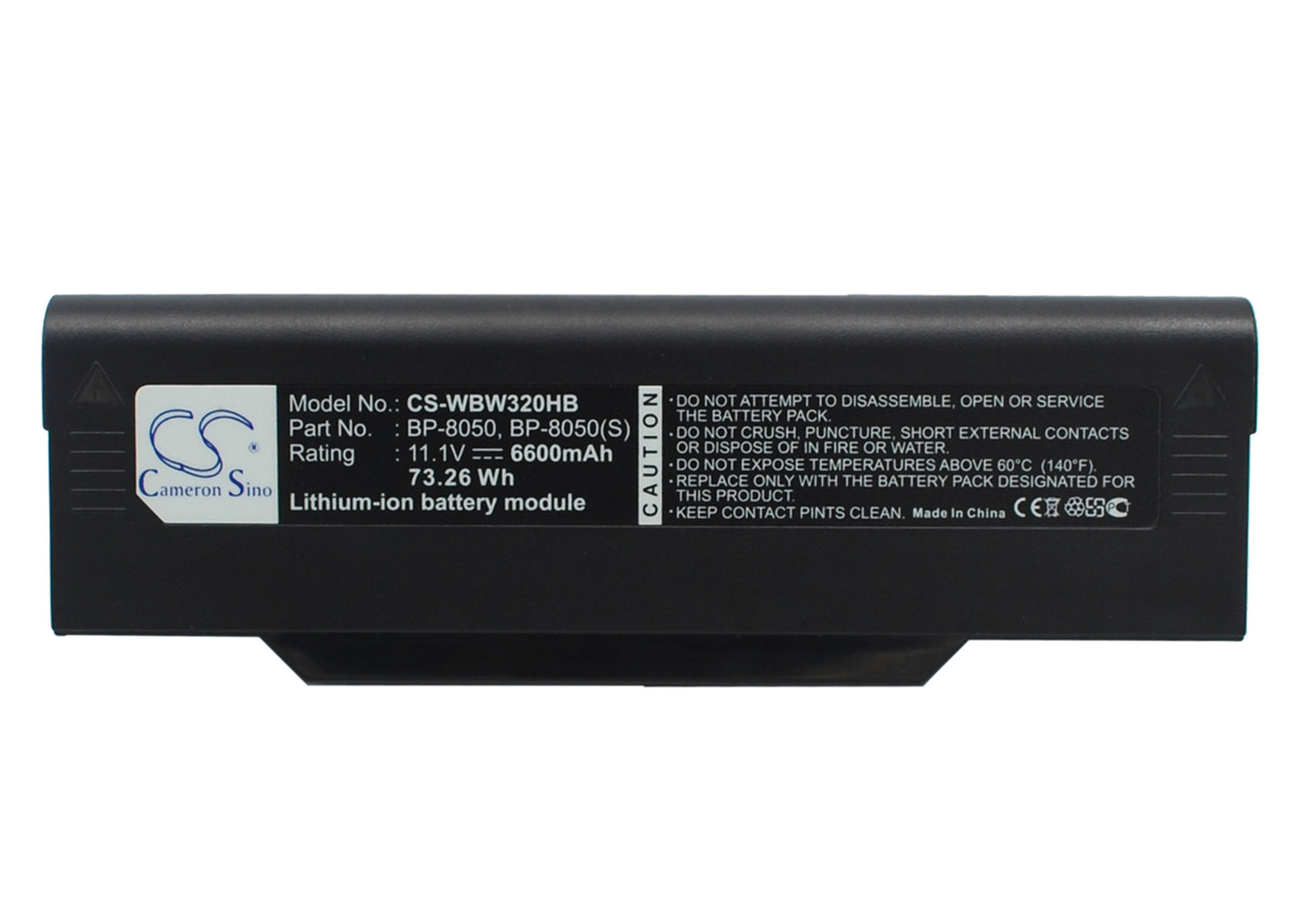 11.1V 6600mAh Li-ion Notebook/Laptop Battery for Fujitsu