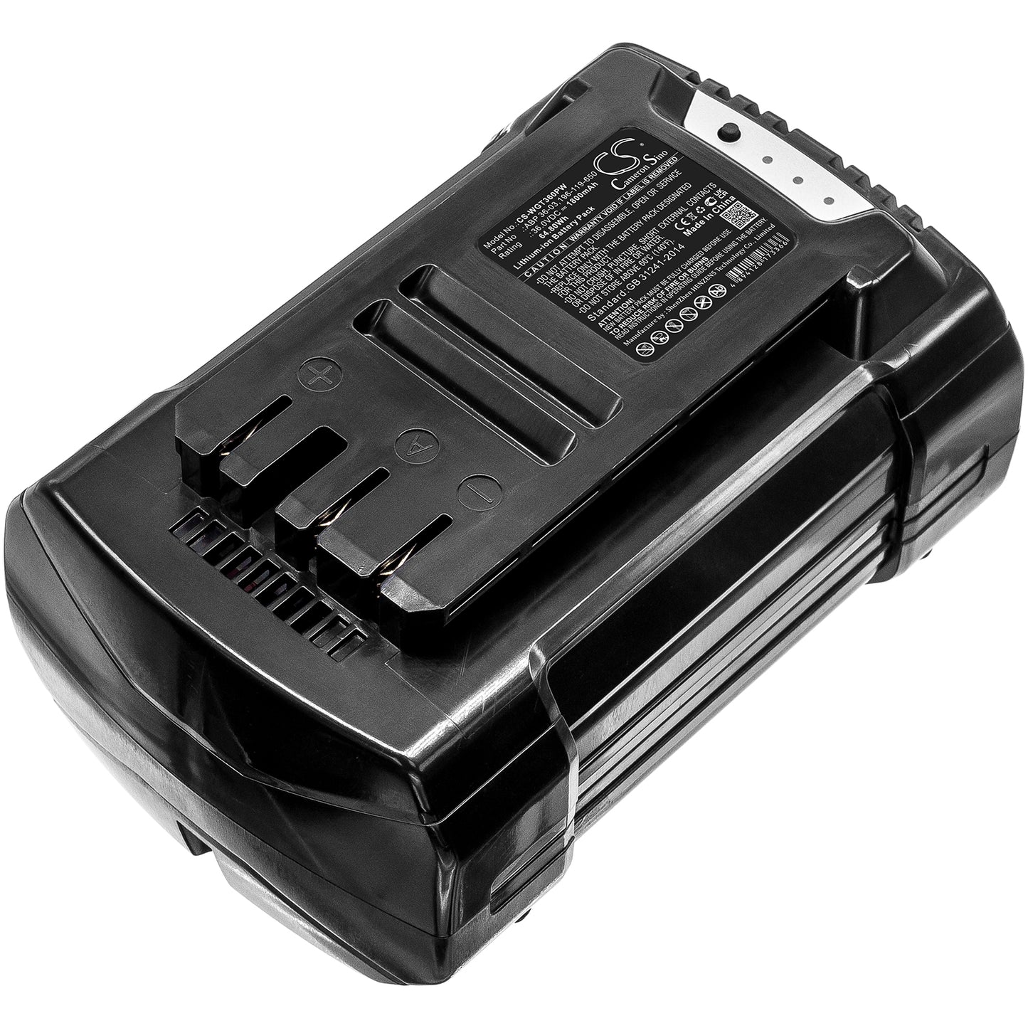 CS-WGT360PW Replacement Battery – Compatible with CSB 36, GTB 36, HSB 36, LBB 36