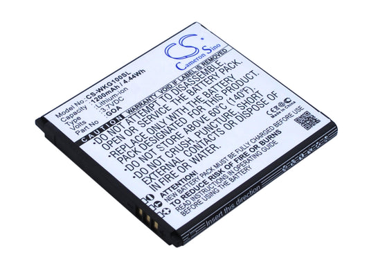 3.7V 1200mAh/4.44Wh Li-ion Mobile/SmartPhone Battery for WIKO
