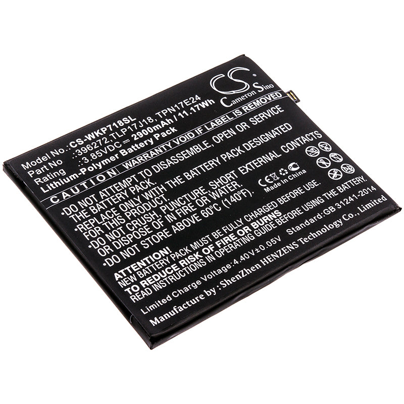 CS-WKP718SL Replacement Battery – Compatible with Upulse, Upulse Lite, View Prime, Wim Lite