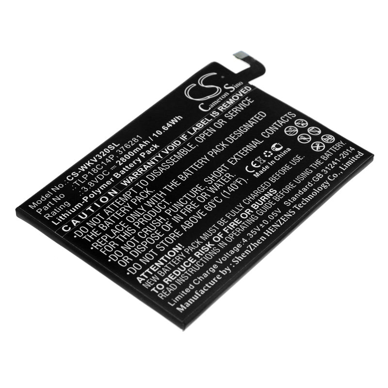 CS-WKV320SL Replacement Battery – Compatible with View Max