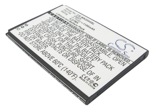 3.7V 1100mAh/4.07Wh Li-ion Mobile/SmartPhone Battery for WIKO