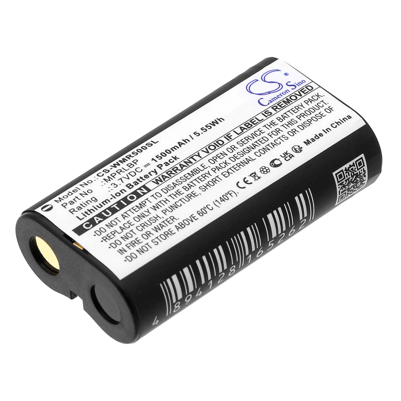 CS-WMR500SL Replacement Battery – Compatible with MPR30-ENG, MPR30-IEM, MPR50-IEM, MPR50-IFB, MPR51-ENG, MPR52-ENG, MTP60