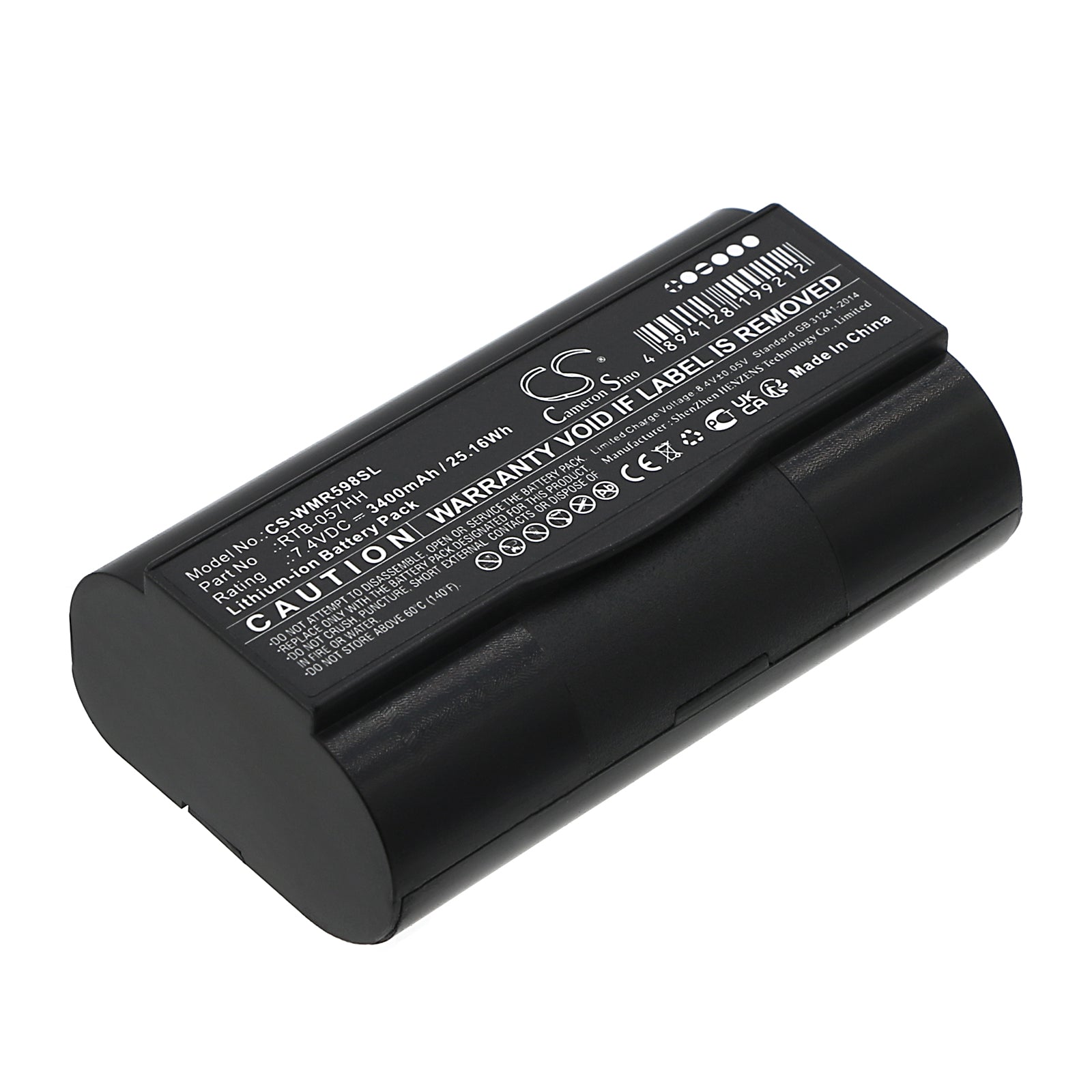 CS-WMR598SL Replacement Battery – Compatible with R05I98H-RTD1