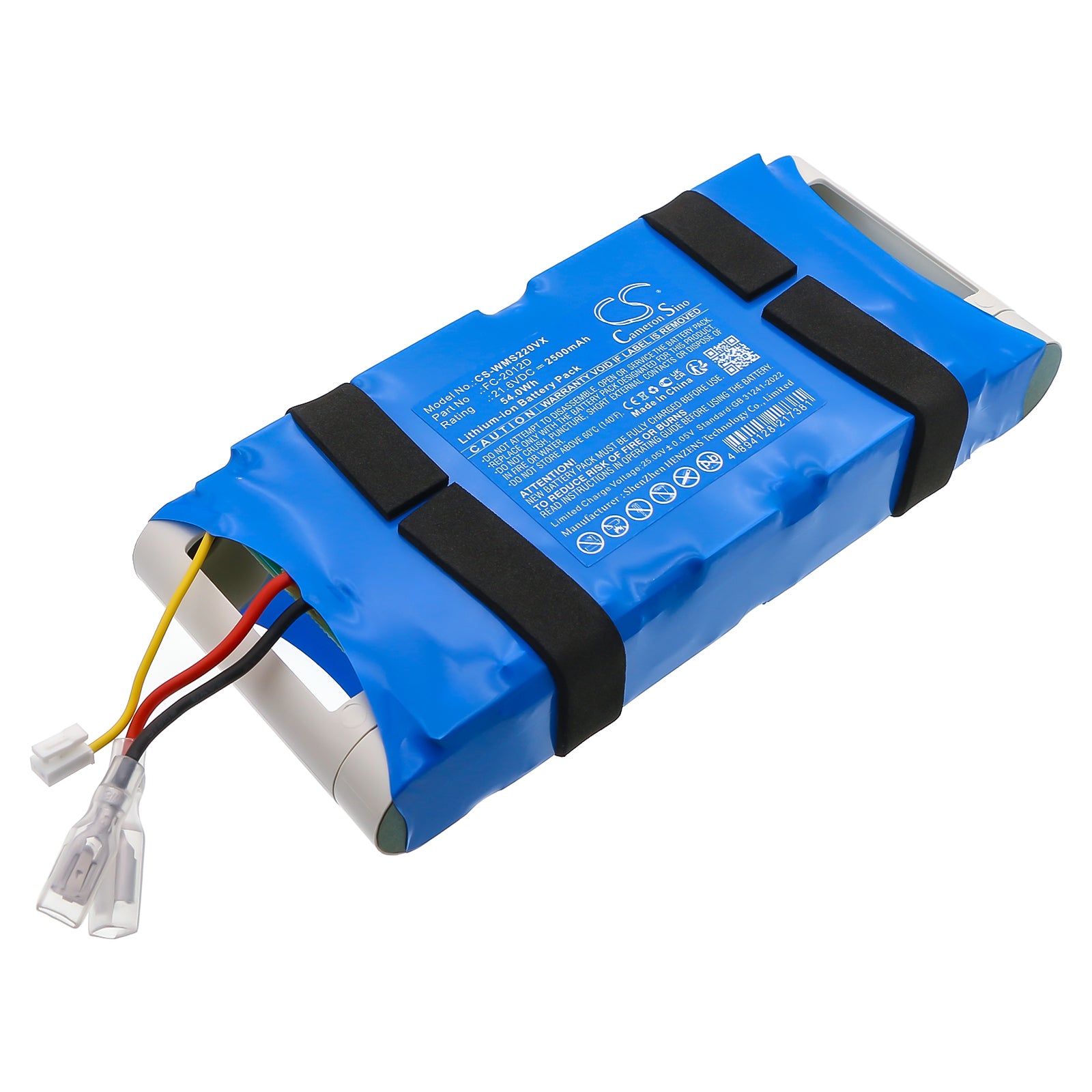 CS-WMS220VX Replacement Battery – Compatible with S22 Tech