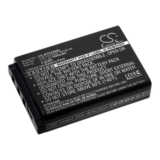 3.7V 1600mAh/5.92Wh Li-ion Tablet Battery for Wacom