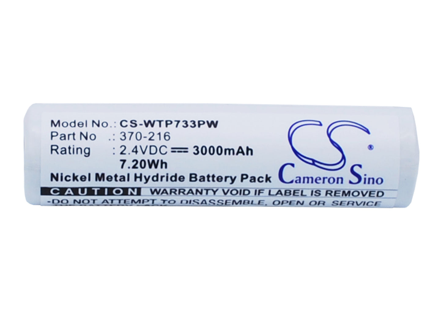 2.4V 3000mAh/7.20Wh Ni-MH Power Tools Battery for WAHL