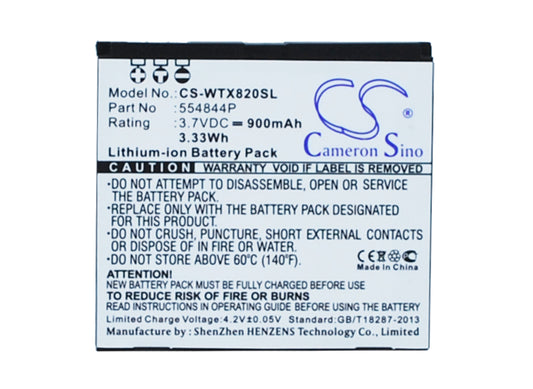 3.7V 800mAh/2.96Wh Li-ion GPS/Navigator Battery for MLS Destinator