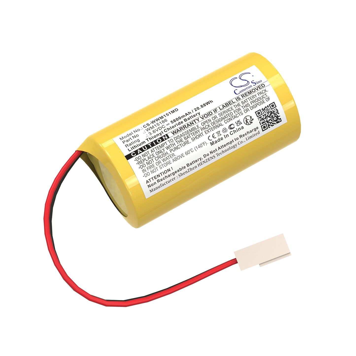 CS-WWM151MD Replacement Battery – Compatible with MEDUMAT