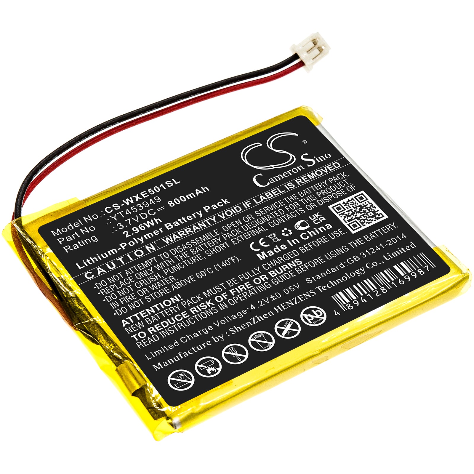 CS-WXE501SL Replacement Battery – Compatible with E5001