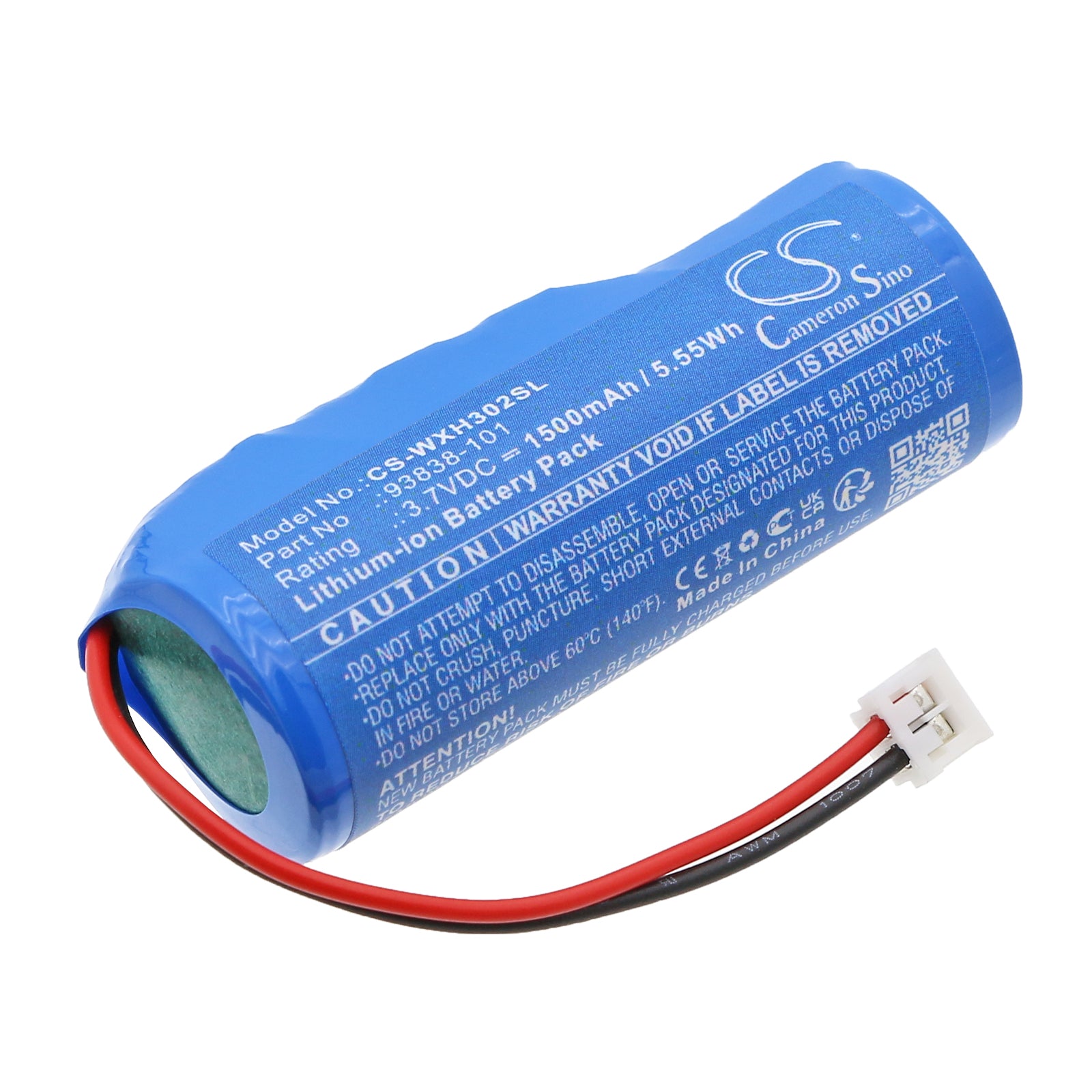 CS-WXH302SL Replacement Battery – Compatible with Detailer Cordless Trimmer