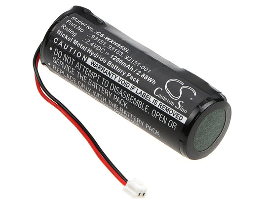 2.4VV 1200mAh/2.88Wh Ni-MH Shaver Battery for Wella