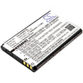 3.7V 1000mAh/3.70Wh Li-ion GPS/Navigator Battery for Socket