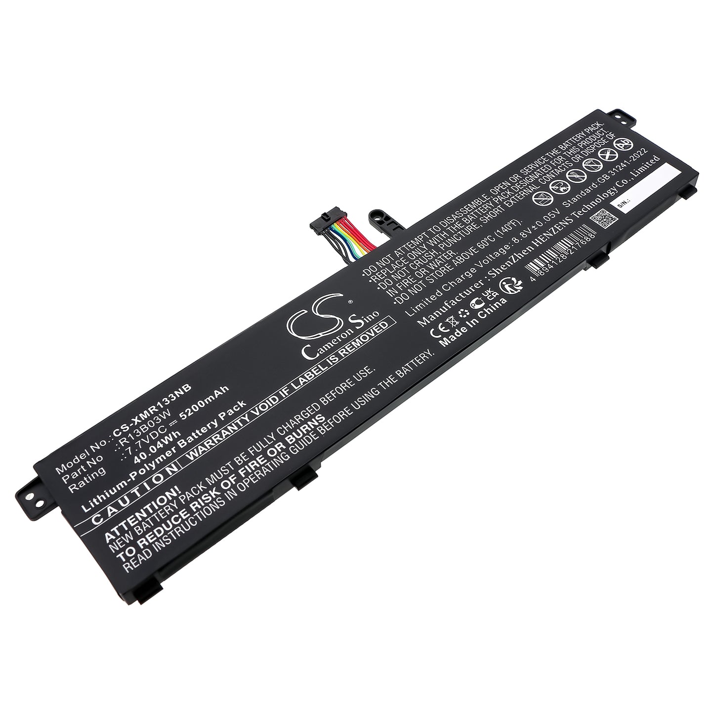 CS-XMR133NB Replacement Battery – Compatible with MI AIR 13.3