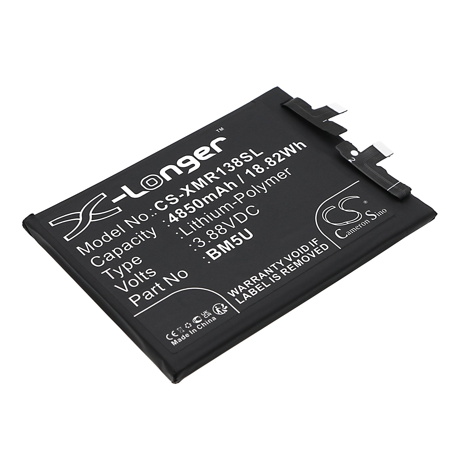 CS-XMR138SL Replacement Battery – Compatible with 23090RA98C, Note 13 Pro+