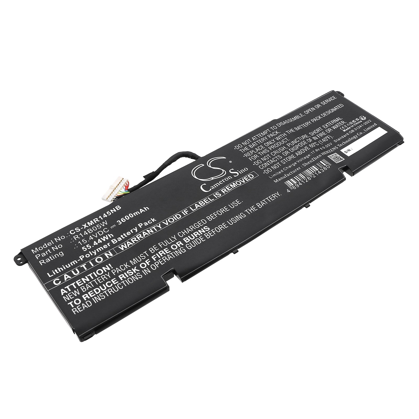 CS-XMR145NB Replacement Battery – Compatible with Pro X 14