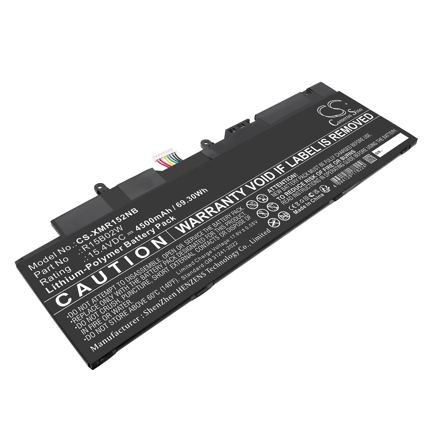 CS-XMR152NB Replacement Battery – Compatible with RedmiBook Pro 15 2021