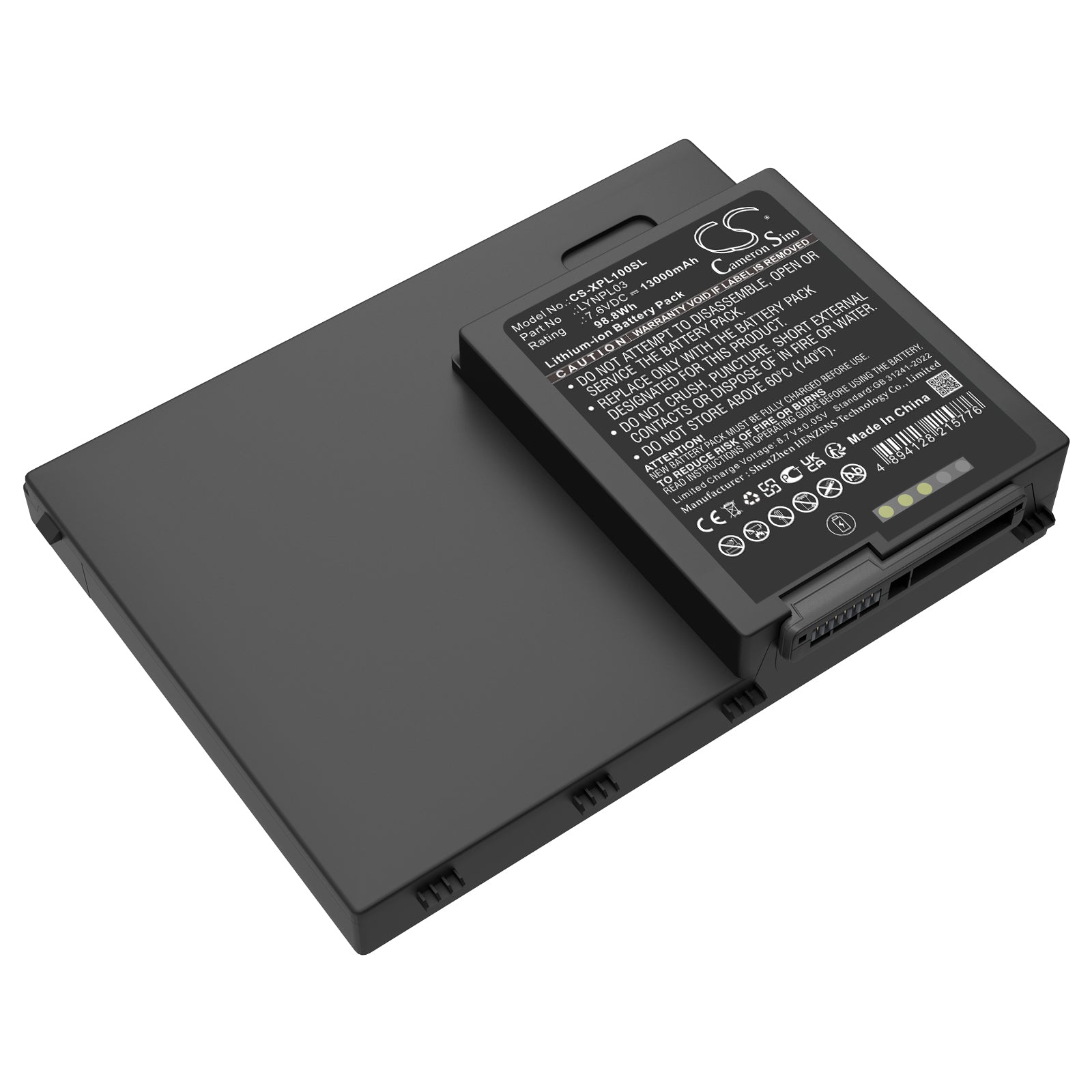 CS-XPL100SL Replacement Battery – Compatible with RSL10, XLBE1, Xslate L10