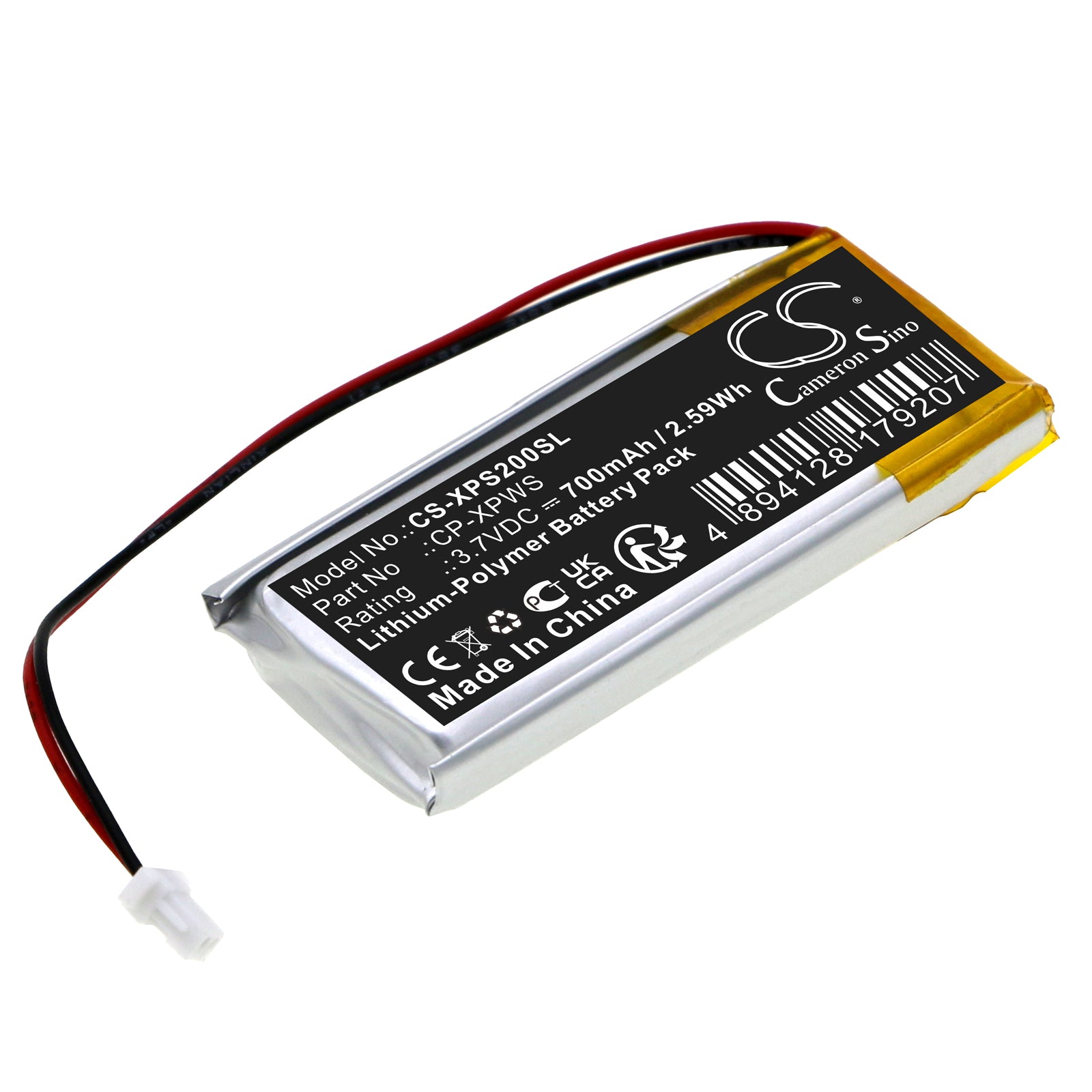 CS-XPS200SL Replacement Battery – Compatible with MI-4 Pinpointers, MI-6 Pinpointers, WS1, WS2, WS3, WS4, WS5