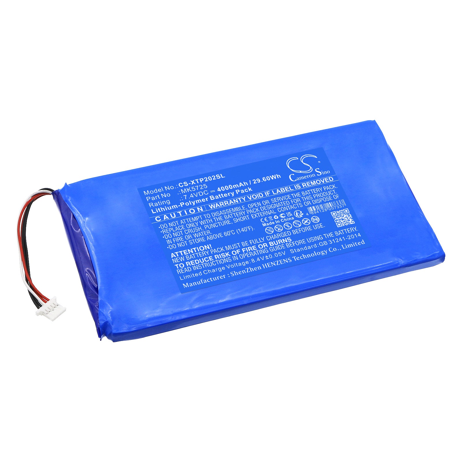 CS-XTP202SL Replacement Battery – Compatible with EZ500, EZ500HD, EZ500HD Heavy, Gasoline EZ500, Pad2 Pro, X100 Pad2