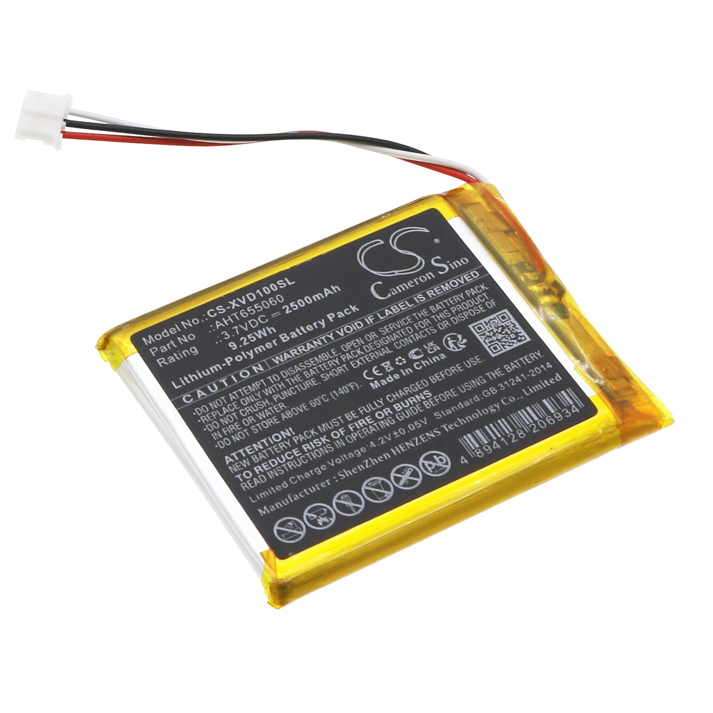 CS-XVD100SL Replacement Battery – Compatible with VVDI Key Tool Max Programming