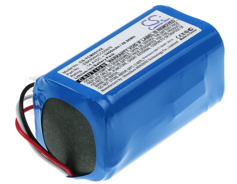 14.4V 3400mAh/48.96Wh Li-ion Vacuum Battery for iCLEBO