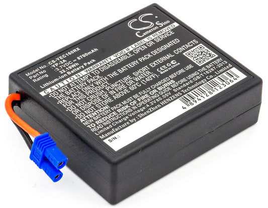 3.7V 8700mAh/32.19Wh Li-ion RC Hobby Battery for YUNEEC