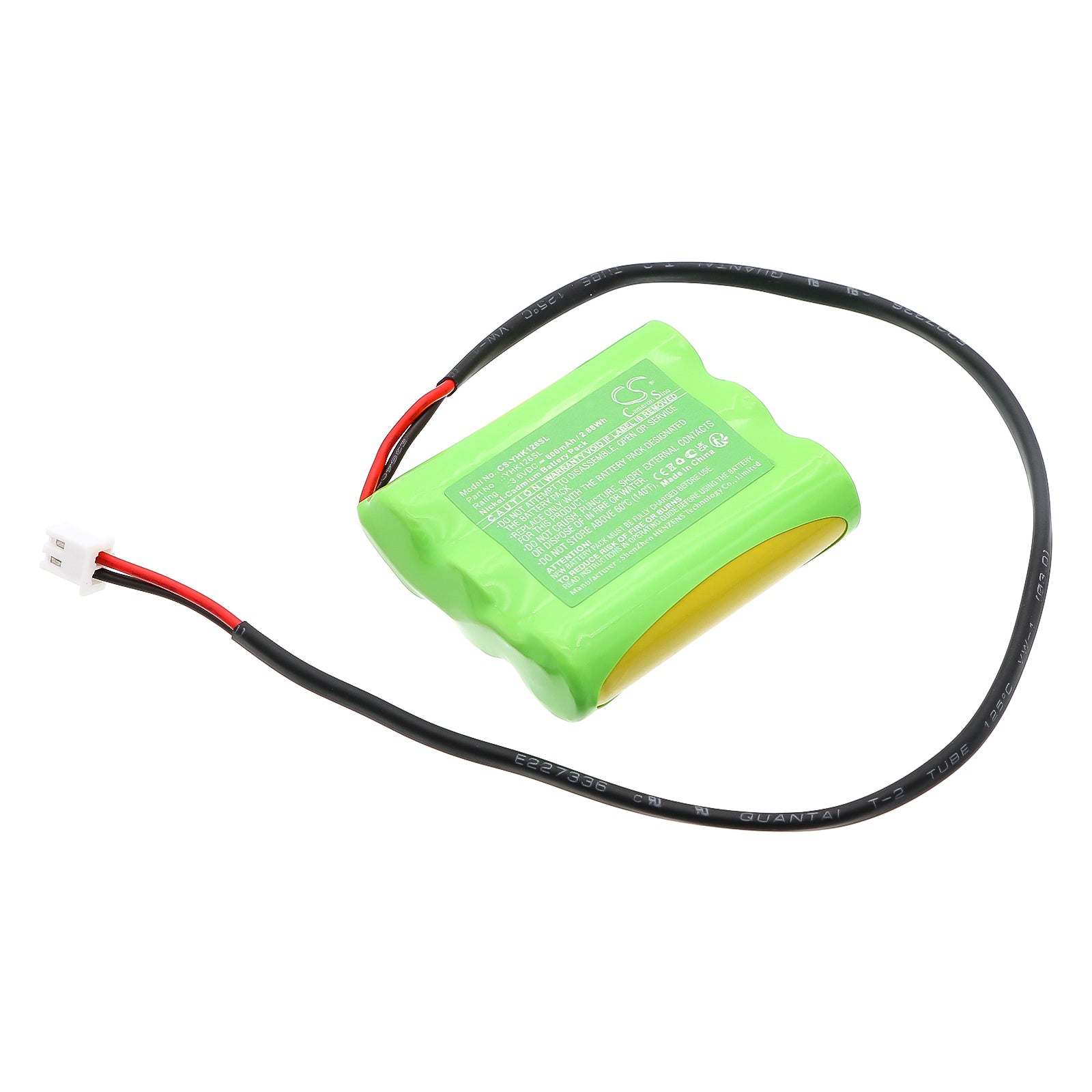 CS-YHK126SL Replacement Battery – Ni-CD 3.6 800mAh / 2.88Wh