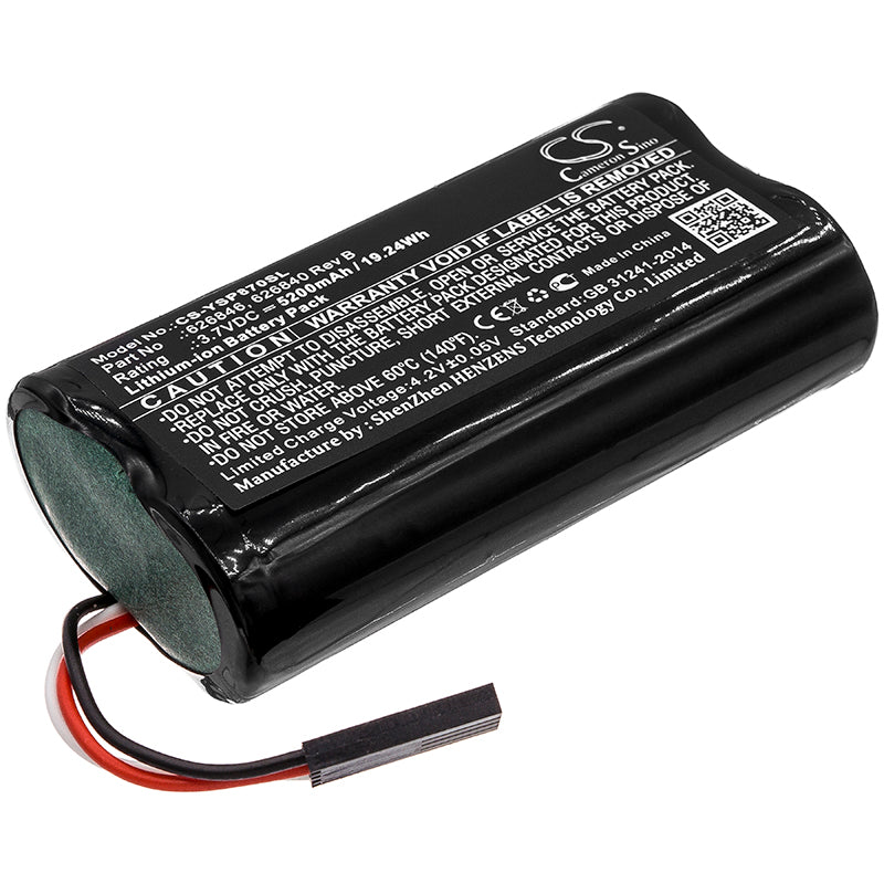 CS-YSP870SL Replacement Battery – Compatible with 626870-1, 626870-2, ProDSS, ProDSS Multi-Parameter Water Q, ProSolo Digital Water Quality