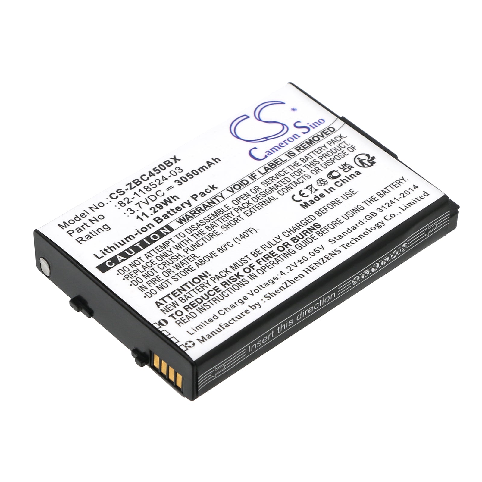 CS-ZBC450BX Replacement Battery – Compatible with MC45