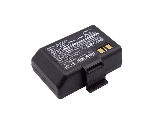 7.4V 1200mAh/8.88Wh Li-ion Barcode/Scanner Battery for Zebra