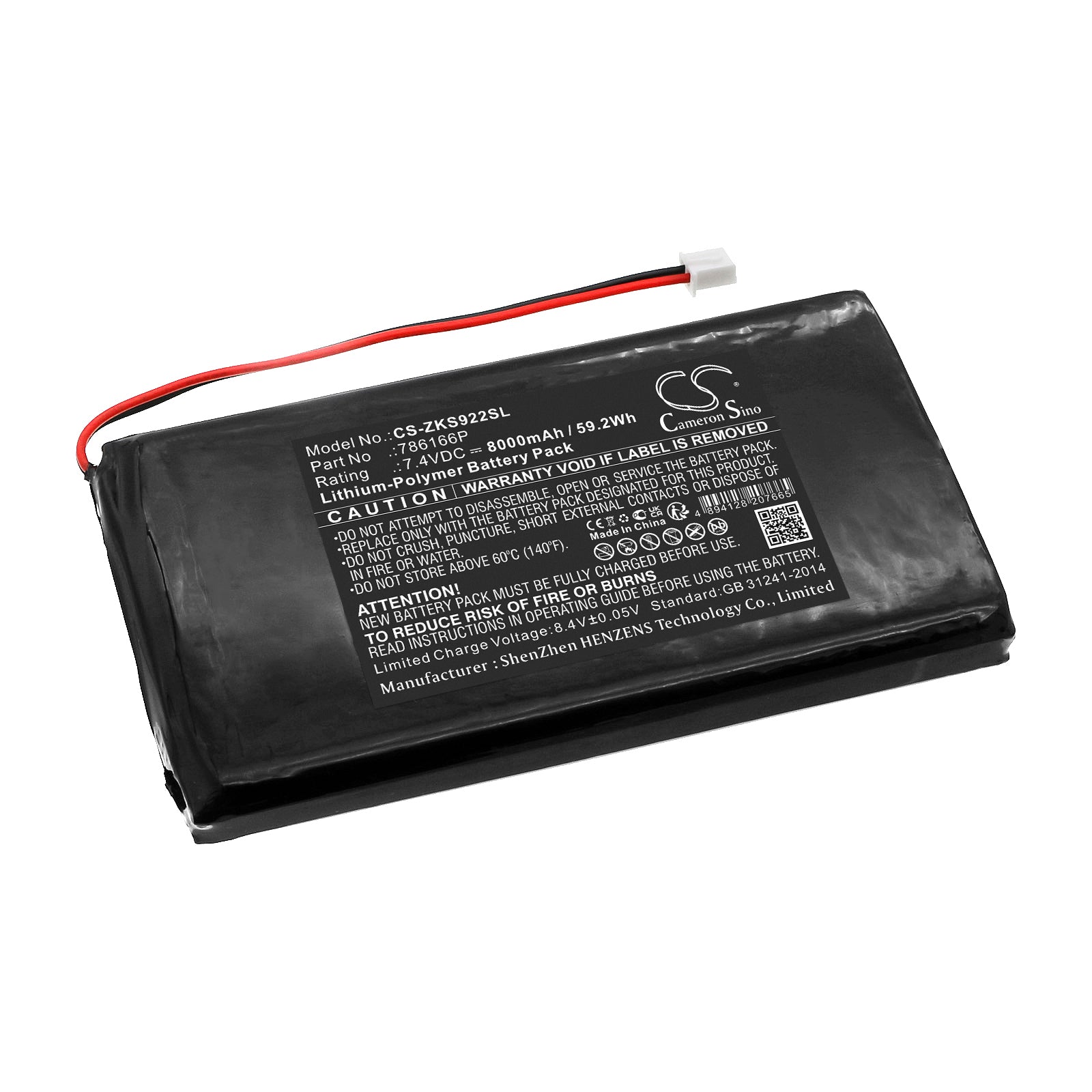 CS-ZKS922SL Replacement Battery – Compatible with S922