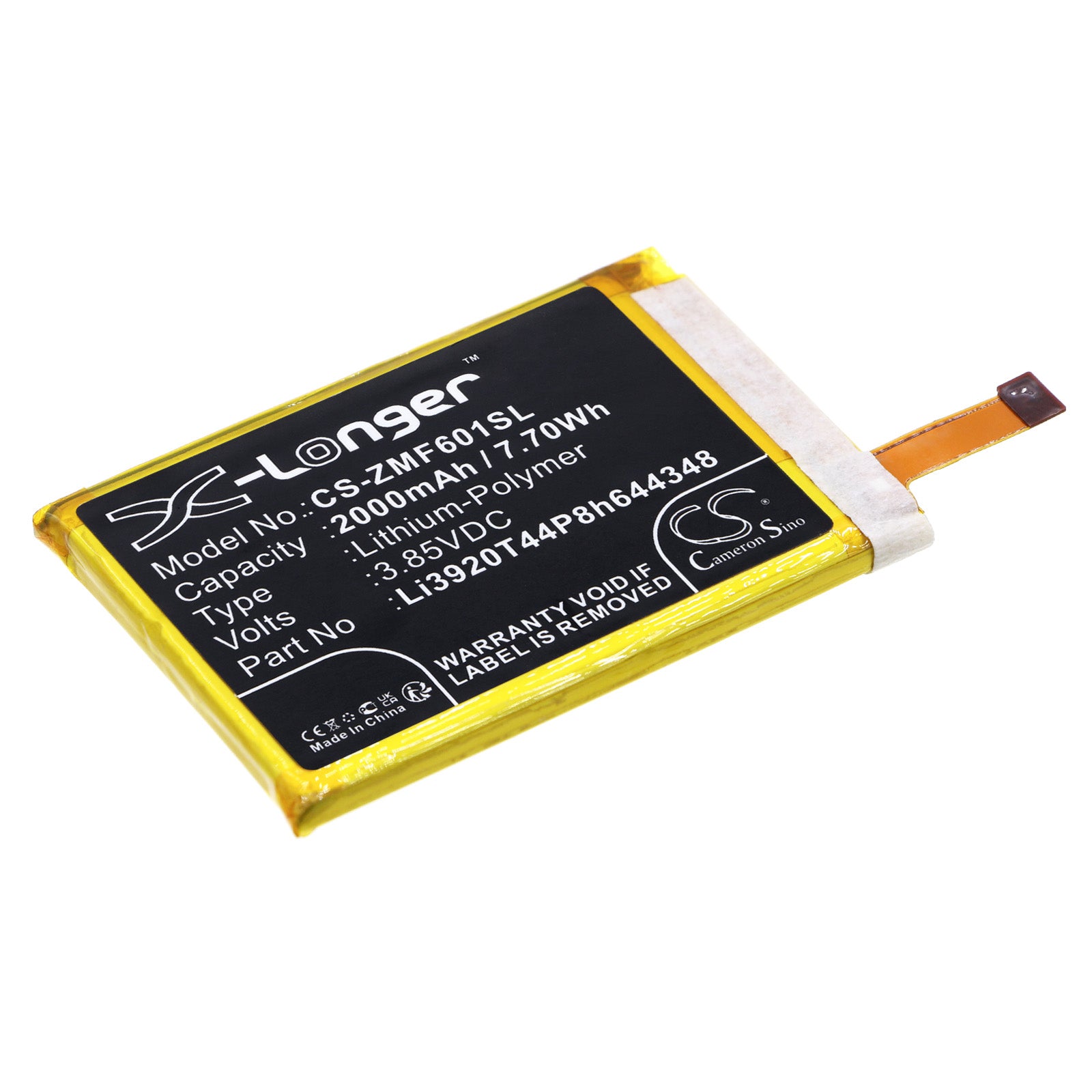 CS-ZMF601SL Replacement Battery – Compatible with Pocket WiFi 601ZT, Pocket WiFi 801ZT