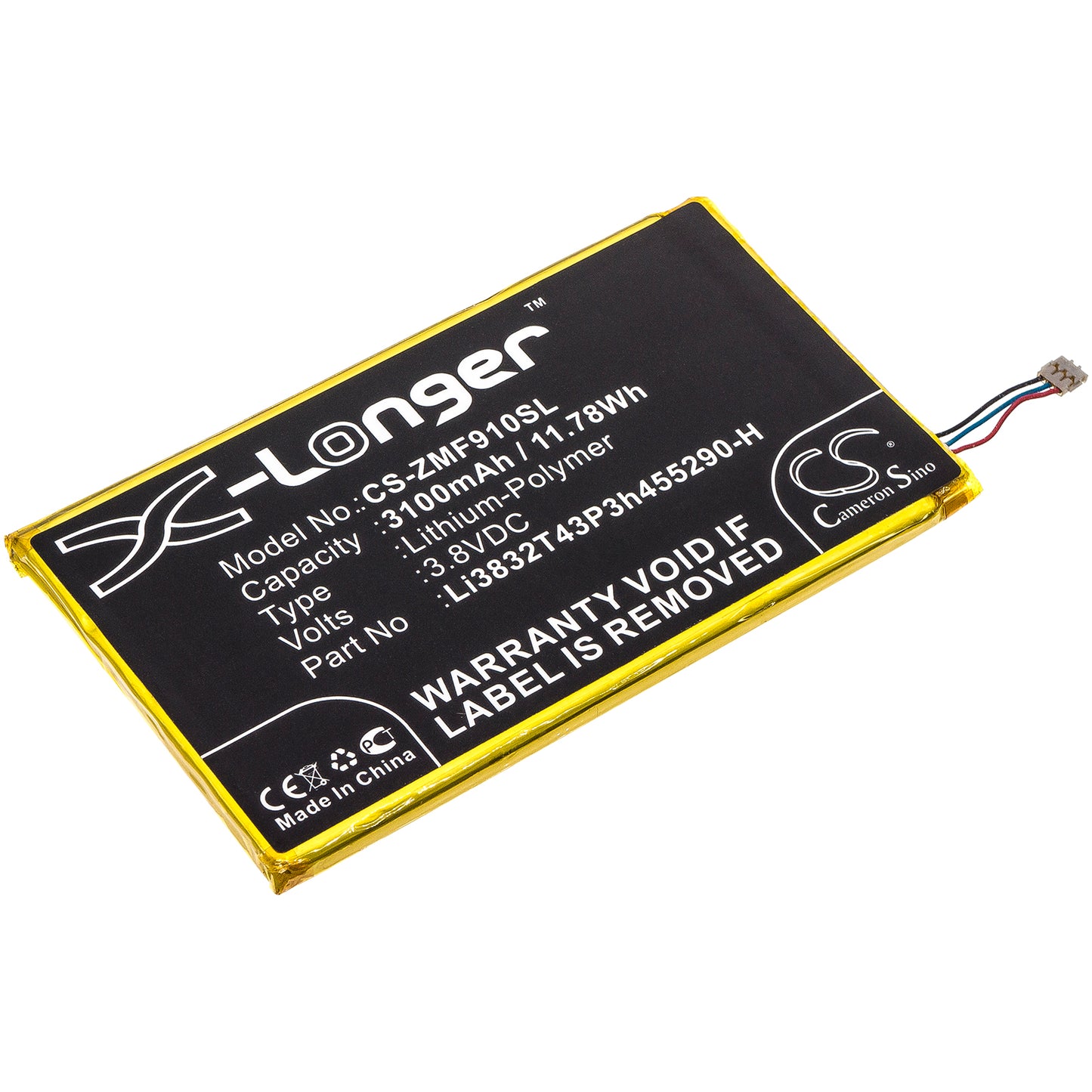 CS-ZMF910SL Replacement Battery – Compatible with MF900