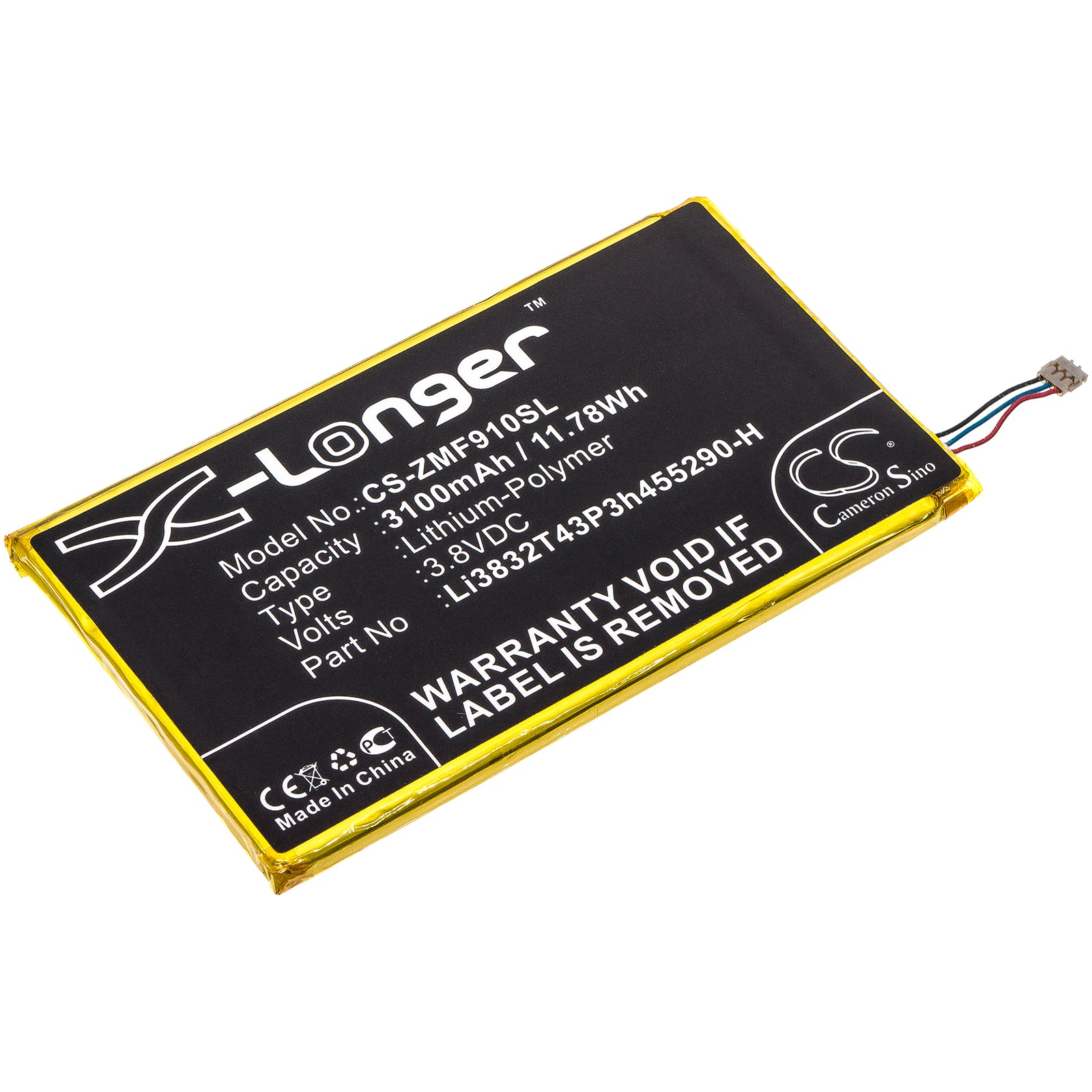 CS-ZMF910SL Replacement Battery – Compatible with MF900