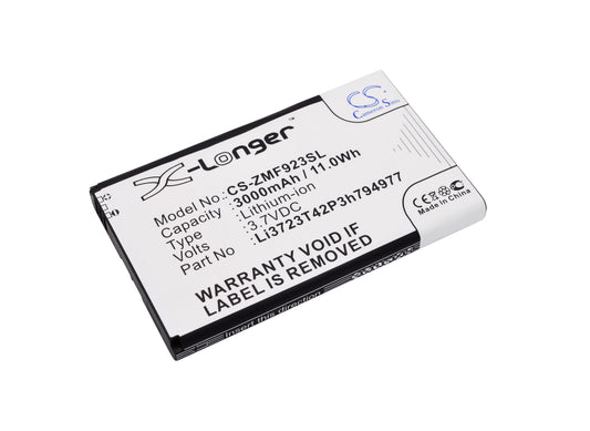 3.7V 3000mAh/11.10Wh Li-Polymer Hotspot Battery for ZTE