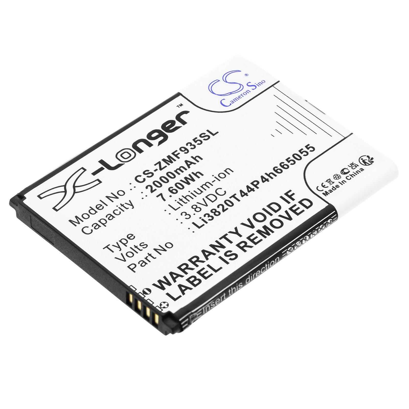 CS-ZMF935SL Replacement Battery – Compatible with MF935