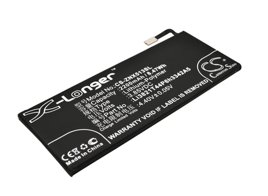 3.85V 2200mAh/8.47Wh Li-Polymer Mobile/SmartPhone Battery for ZTE