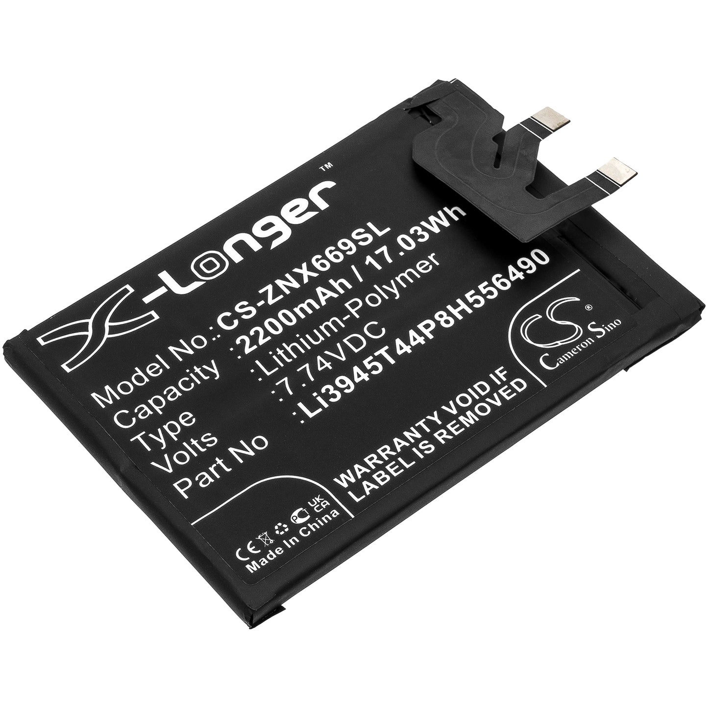 CS-ZNX669SL Replacement Battery – Compatible with Nubia Red Magic 6 Pro, NX669J-P