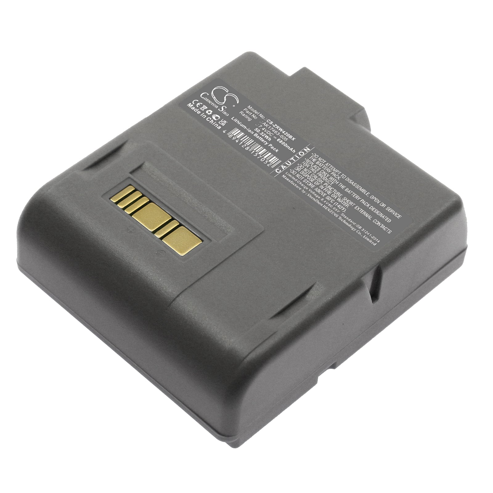CS-ZRW420BX Replacement Battery – Compatible with L405, RW420, RW420 EQ