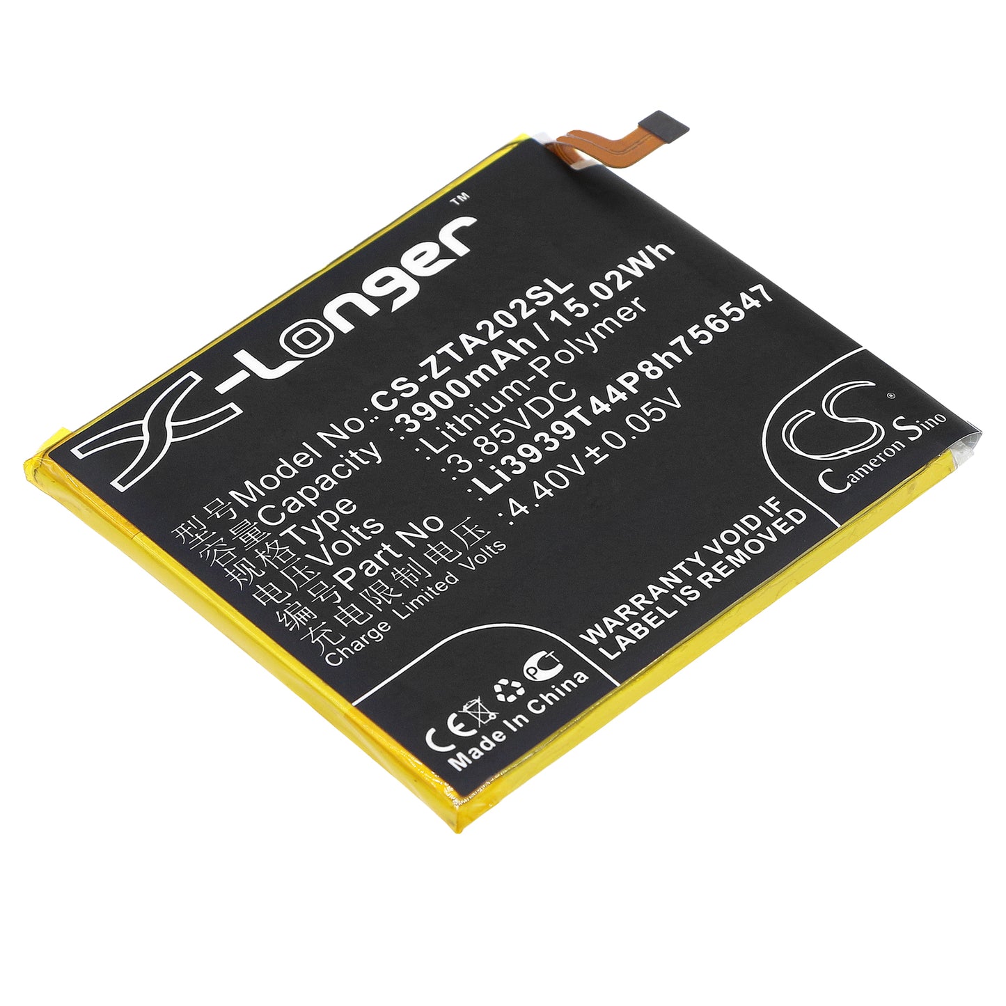 CS-ZTA202SL Replacement Battery – Compatible with A2020, A2020N2, Axon 10 Pro, Axon 10 Pro 5G
