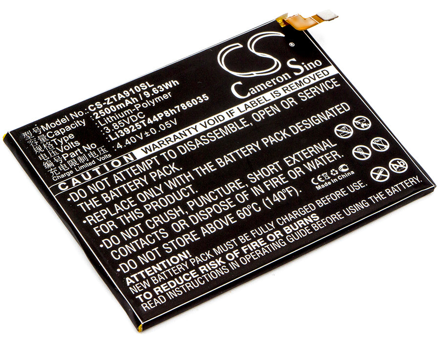 3.85V 2500mAh/9.63Wh Li-Polymer Mobile/SmartPhone Battery for Vodafone