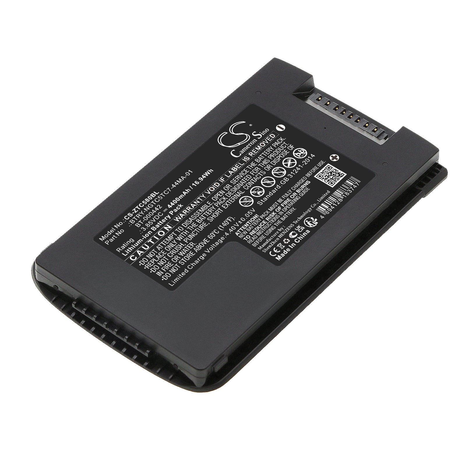 CS-ZTC580BL Replacement Battery – Compatible with TC53, TC5301, TC58, TC73, TC78